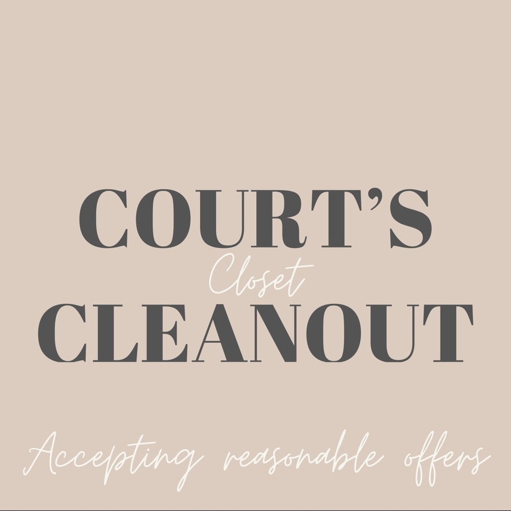 CLOSET CLEANOUT! Accepting ALL reasonable offers!